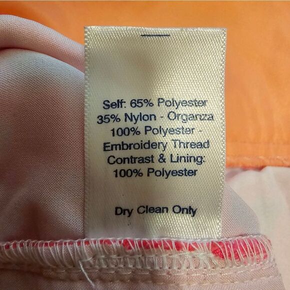 SAIL‎ TO SABLE STS Neon Pink Floral Overlay Dress - Size 8 - Picture 10 of 10